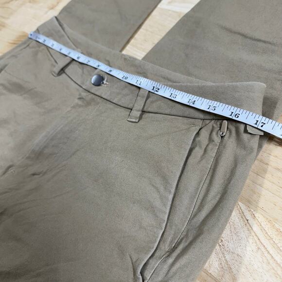 Lululemon Commission Pant Slim Earth Dye Khaki Men's Size 32 x 32 Good Condition - Picture 5 of 7